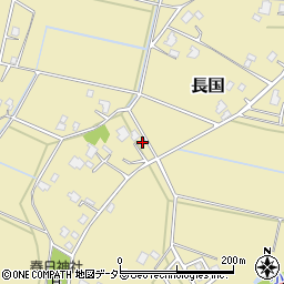 千葉県大網白里市長国51周辺の地図