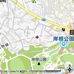 神奈川県横浜市港北区岸根町488周辺の地図