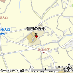 神奈川県横浜市神奈川区菅田町1393周辺の地図