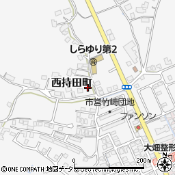 島根県松江市西持田町190周辺の地図