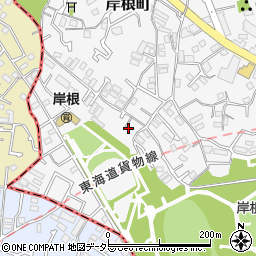 神奈川県横浜市港北区岸根町720-5周辺の地図