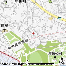 神奈川県横浜市港北区岸根町504周辺の地図