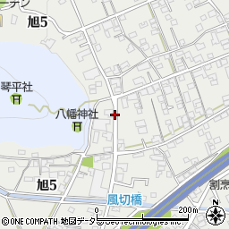 旭町上周辺の地図