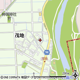 岐阜県岐阜市茂地48周辺の地図