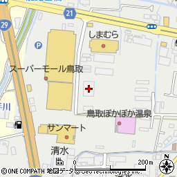 株式会社鳥取銀行　事務統括部周辺の地図