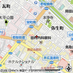 鳥取県鳥取市末広温泉町121周辺の地図