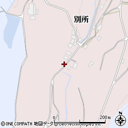 鳥取県東伯郡琴浦町別所415周辺の地図
