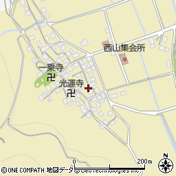 滋賀県長浜市木之本町西山809周辺の地図