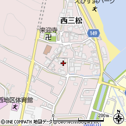 福井県大飯郡高浜町西三松7周辺の地図