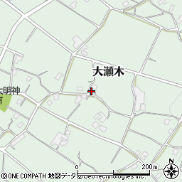 長野県飯田市大瀬木1771周辺の地図