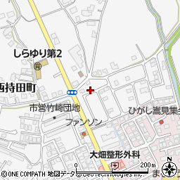 島根県松江市西持田町348-1周辺の地図