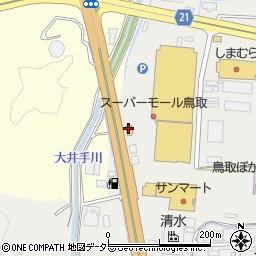 マクドナルドカインズモール鳥取店周辺の地図