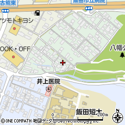 長野県飯田市八幡町550周辺の地図