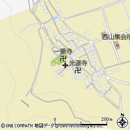 滋賀県長浜市木之本町西山878周辺の地図