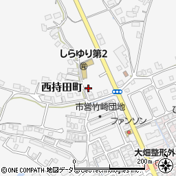 島根県松江市西持田町336-1周辺の地図