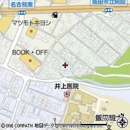 長野県飯田市八幡町561周辺の地図