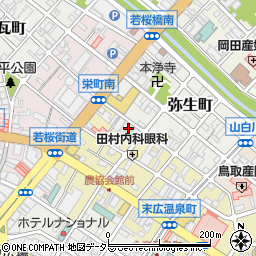 鳥取県鳥取市末広温泉町109周辺の地図