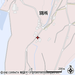 鳥取県東伯郡琴浦町別所418周辺の地図