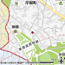 神奈川県横浜市港北区岸根町720-4周辺の地図