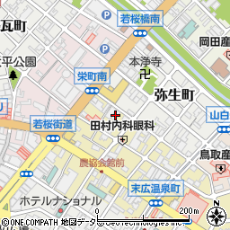 鳥取県鳥取市末広温泉町108周辺の地図