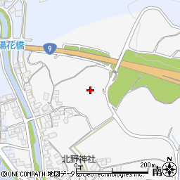 鳥取県湯梨浜町（東伯郡）南谷周辺の地図