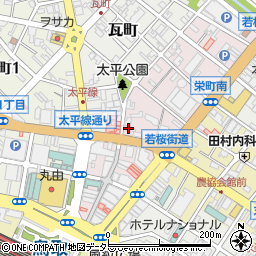 田田周辺の地図