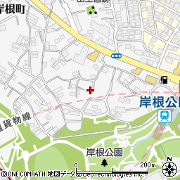 神奈川県横浜市港北区岸根町496周辺の地図