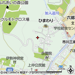 山梨県西八代郡市川三郷町岩間2784周辺の地図