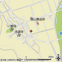 滋賀県長浜市木之本町西山730周辺の地図