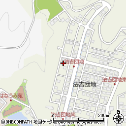 島根県松江市西法吉町31-16周辺の地図
