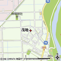 岐阜県岐阜市茂地105-1周辺の地図