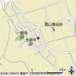 滋賀県長浜市木之本町西山806周辺の地図