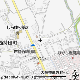 島根県松江市西持田町342-2周辺の地図