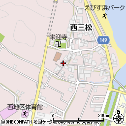 福井県大飯郡高浜町西三松8周辺の地図
