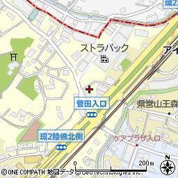 神奈川県横浜市神奈川区菅田町2881周辺の地図
