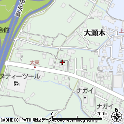 長野県飯田市大瀬木292周辺の地図