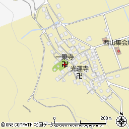 一乗寺周辺の地図