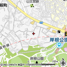 神奈川県横浜市港北区岸根町494-2周辺の地図