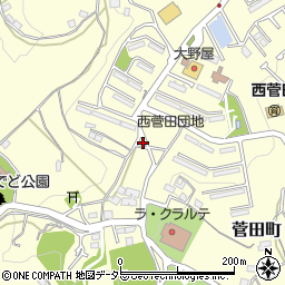 神奈川県横浜市神奈川区菅田町598周辺の地図