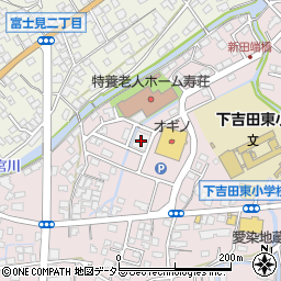 セリアオギノ富士吉田店周辺の地図