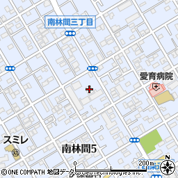 フォーチュン２１周辺の地図