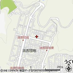 島根県松江市西法吉町19-32周辺の地図