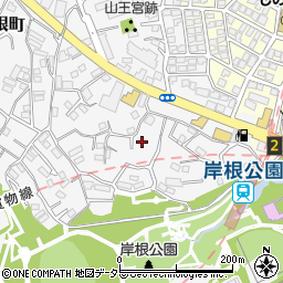 神奈川県横浜市港北区岸根町494周辺の地図