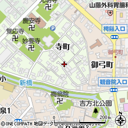 鳥取県鳥取市寺町1-56周辺の地図