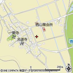 滋賀県長浜市木之本町西山728周辺の地図
