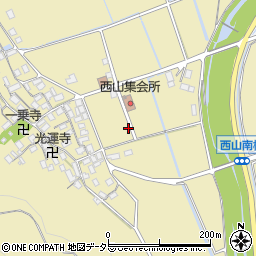 滋賀県長浜市木之本町西山731周辺の地図
