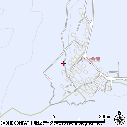 滋賀県長浜市西浅井町小山周辺の地図