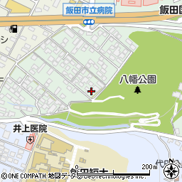 長野県飯田市八幡町521周辺の地図