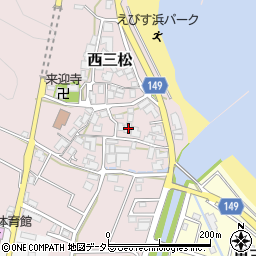 福井県大飯郡高浜町西三松2周辺の地図