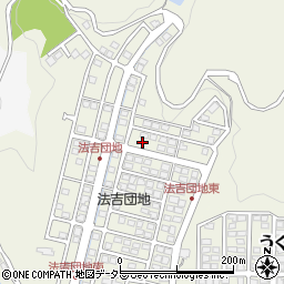 島根県松江市西法吉町19-34周辺の地図
